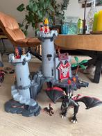 Playmobil 4835 Zwarte Drakenburcht, Kinderen en Baby's, Speelgoed | Playmobil, Ophalen of Verzenden, Gebruikt, Complete set