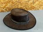 -Barmah Squashy Bronco Hoed - lederen cowboyhoed - ReK4, Hoed, Ophalen of Verzenden, Barmah, Gedragen