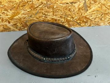 -Barmah Squashy Bronco Hoed - lederen cowboyhoed - ReK4 beschikbaar voor biedingen