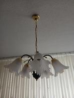 Hanglampen bloemen decoratie, Huis en Inrichting, Lampen | Hanglampen, Ophalen, Gebruikt, Glas, Minder dan 50 cm