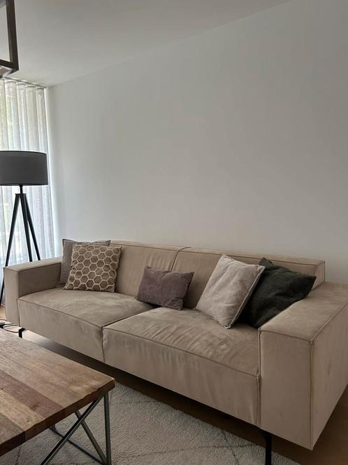 BySidde bank 4-zits Kleur Crispy Sand, Huis en Inrichting, Banken | Bankstellen, Gebruikt, Rechte bank, Vierpersoons of meer, 200 tot 250 cm