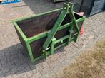Bak voor trekkerhef Cat 1 gebruikt achter smalspoor tractor, Ophalen, Gebruikt