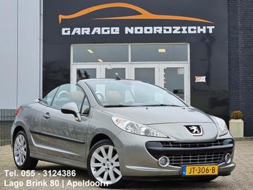 Peugeot 207 CC 1.6-16V Turbo 150pk Féline LEDER COGNAC|STOE beschikbaar voor biedingen