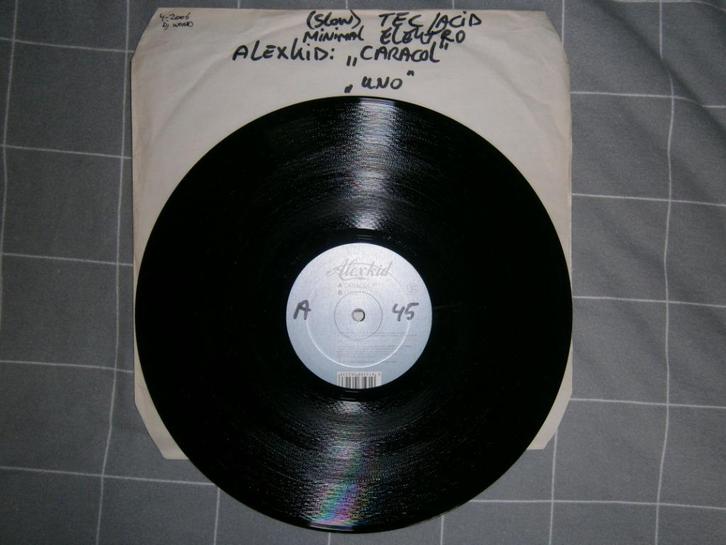 Alexkid – Caracol / Uno. 2006. France. Minimal, Tech House, Cd's en Dvd's, Vinyl | Dance en House, Gebruikt, Dance Populair, 12 inch