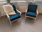 2x Sweek fauteuil - Scandinavisch design, zo goed als nieuw, Ophalen, Minder dan 75 cm, Scandinavisch, Zo goed als nieuw