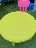 Ikea mammut tafel en stoel, Ophalen of Verzenden, Gebruikt, Tafel