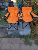 2x Kinder Campingstoel Oranje, Ophalen of Verzenden, Zo goed als nieuw, Campingstoel