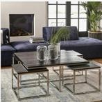 Rivièra Maison Nomad Salontafel Set - 5-delig, Ophalen, 50 tot 100 cm, 50 tot 100 cm, Zo goed als nieuw