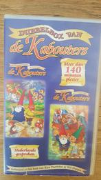 VHS dubbelbox van de Kabouters, Cd's en Dvd's, VHS | Kinderen en Jeugd, Alle leeftijden, Ophalen of Verzenden, Zo goed als nieuw