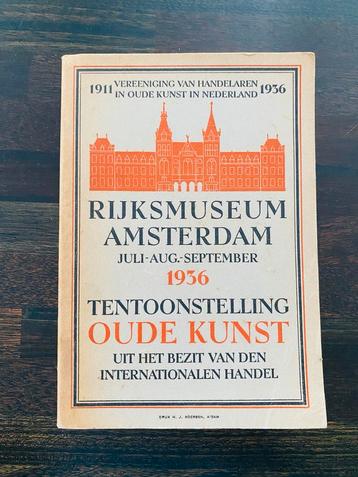 Rijksmuseum Amsterdam 1936 Tentoonstelling Catalogus beschikbaar voor biedingen