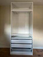 Ikea pax kast wit, Ophalen, 100 tot 150 cm, 200 cm of meer, Zo goed als nieuw