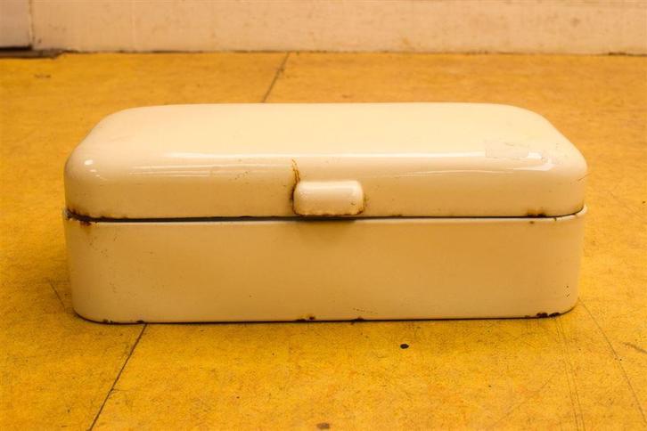 Emaille Broodtrommel 48416, Antiek en Kunst, Antiek | Emaille, Ophalen of Verzenden