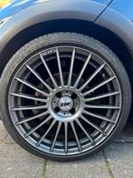 Stoere 18 inch AEZ velgen set 4x100 mini cooper, Auto-onderdelen, Banden en Velgen, Ophalen, 18 inch, Gebruikt, Velg(en)
