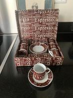 6 espresso kop en schotels nieuw, Antiek en Kunst, Ophalen of Verzenden