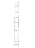 2x16 opsteekladder recht [NIEUW], Doe-het-zelf en Verbouw, Ophalen, Nieuw, Ladder, Opvouwbaar of Inschuifbaar