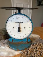Vintage oude Salter weegschaal, tot 10 kg, Antiek en Kunst, Antiek | Keukenbenodigdheden, Ophalen of Verzenden