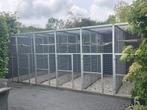 Complete volière voor papegaaien of parkieten, Ophalen, Gebruikt, Aluminium, Volière