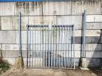 147 - Poort met palen, verzinkt, Ophalen, Met poort, Gebruikt, Spijlenhekwerk