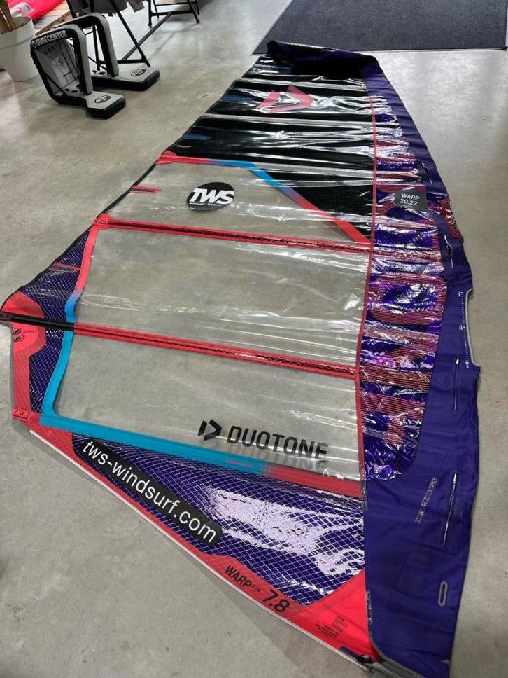 Duotone Warp fin 7.8 2022, Watersport en Boten, Windsurfen