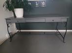 Sierlijke markttafel, Huis en Inrichting, Ophalen, Gebruikt, Siersmeedwerk, Teakhout