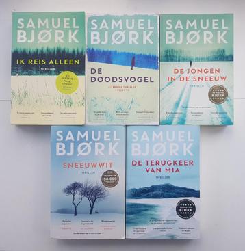 5x Samuel Bjørk - Munch & Kruger Thrillers beschikbaar voor biedingen
