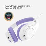 Belkin SoundForm Inspire Wireless Over-Ear koptelefoon, Overige merken, Bluetooth, Nieuw, Op oor (supra aural)