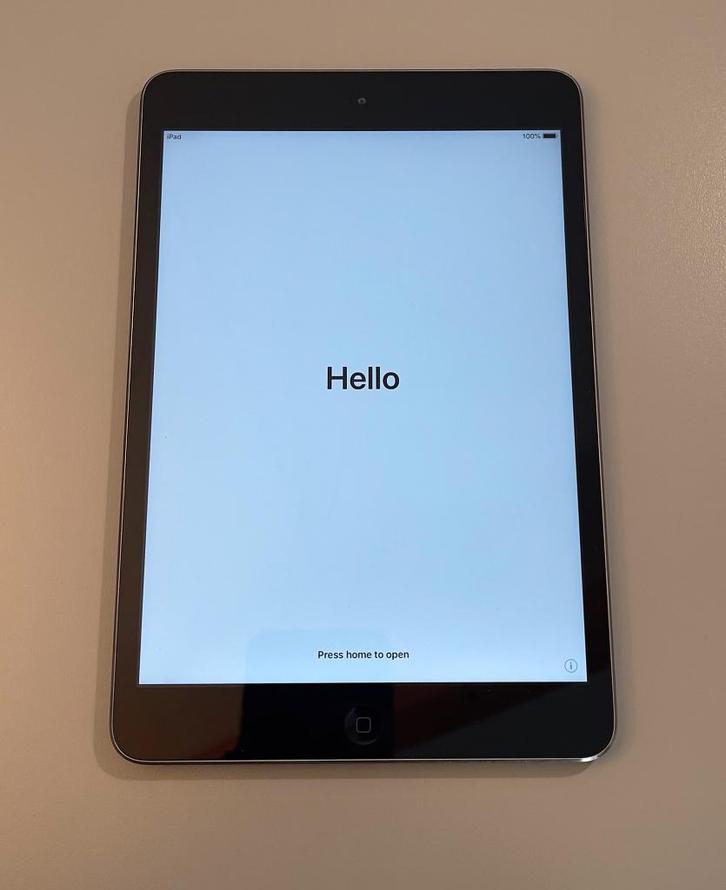 iPad mini 2 – 16 GB – ideaal als digitaal fotoframe, Computers en Software, Apple iPads, Gebruikt, Apple iPad Mini, Wi-Fi, 8 inch