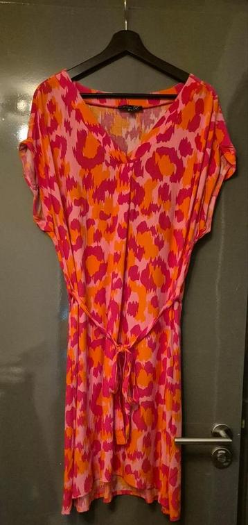 Smashed Lemon Jurk - Roze/Oranje - Maat 2XL 44 beschikbaar voor biedingen