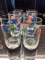 Boerenbont drink glas 12cm. Hoog, Ophalen of Verzenden, Zo goed als nieuw, Frisdrankglas