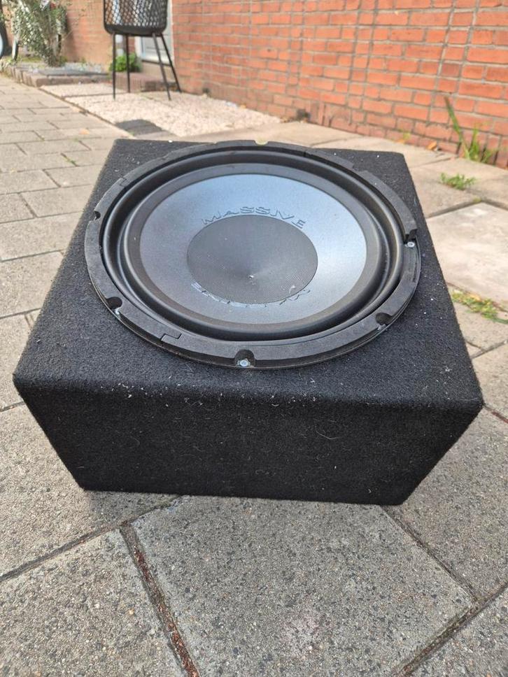 Massive Audio Subwoofer, Auto diversen, Autospeakers, Gebruikt, Ophalen