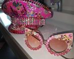 Carnavals hoed en bril, Ophalen of Verzenden, Nieuw, One size fits all, Hoed