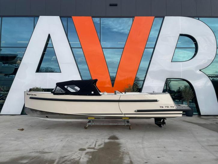 Van Vossen 777 Tender Occasion I Suzuki DF140 (bj 1875), Watersport en Boten, Sloepen, Gebruikt, 70 pk of meer, 6 meter of meer