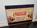 Coca Cola Reclamebord, Verzamelen, Merken en Reclamevoorwerpen, Ophalen of Verzenden