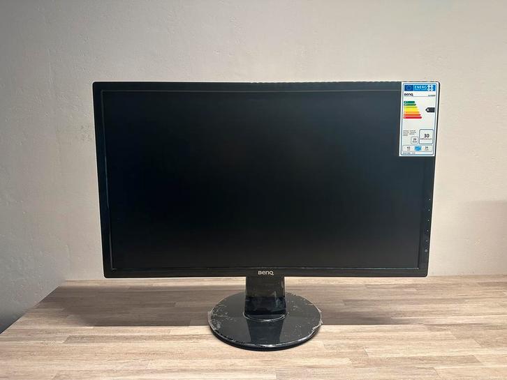 BenQ monitor 24” GL2460BH, Computers en Software, Monitoren, Zo goed als nieuw, 61 t/m 100 Hz, DVI, HDMI, VGA, Gaming, Ingebouwde speakers