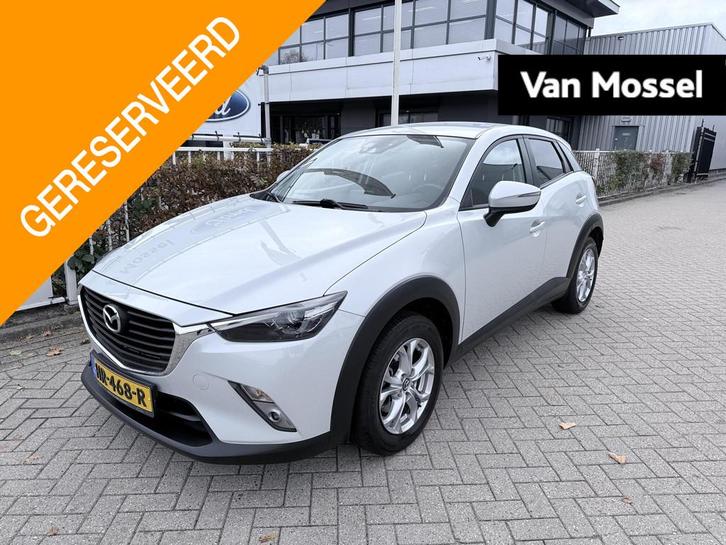 Mazda CX-3 2.0 SkyActiv-G 120 TS+ | Cruise Ctrl | Navigatie, Auto's, Mazda, Bedrijf, Te koop, CX-3, ABS, Airbags, Airconditioning