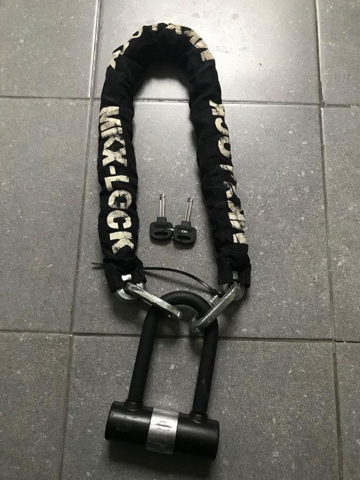 Kettingslot Sterk ART Fiets en motor en fatbike en Scooter, Fietsen en Brommers, Fietsaccessoires | Fietssloten, Gebruikt, Kettingslot