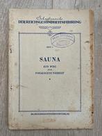 Der Reichsgesundheitsfuhrung, Sauna 1942, Verzamelen, Militaria | Tweede Wereldoorlog, Overige soorten, Duitsland, Boek of Tijdschrift