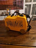Leuke Kinderkoffer - Tijger Design, Hard kunststof, Minder dan 50 cm, Zo goed als nieuw, Minder dan 35 cm