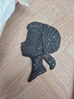 Wandhoofdje keramiek meisje, Antiek en Kunst, Antiek | Keramiek en Aardewerk, Ophalen of Verzenden