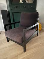 Tuinstoel Lounge - hout zwart, Ophalen, Gebruikt, Hout