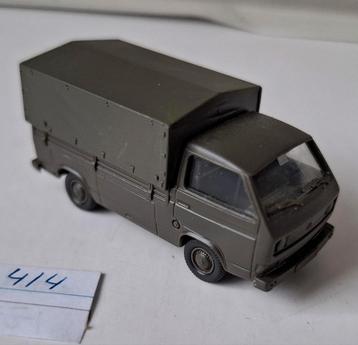 Roco Minitanks 414 VW Transporter T3, enkele cabine, 1/87 beschikbaar voor biedingen