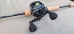 Abu revo beast 41 -l + sportex raptor rs-2, Watersport en Boten, Ophalen of Verzenden, Zo goed als nieuw, Werphengel