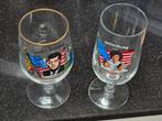 J.F. Kennedy John Jacky Kennedy glazen glas, Ophalen of Verzenden, Zo goed als nieuw
