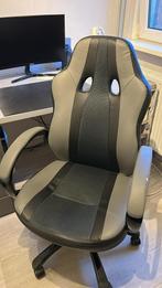 ⚠️️ OPRUIMING! Bureaustoel / gamestoel, Huis en Inrichting, Ophalen, Zo goed als nieuw, Grijs, Gaming bureaustoel