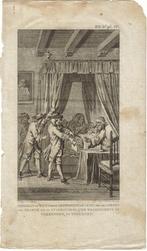 R. Vinkeles gravure "Cornelis de Witt Gedwongen te Teekenen", Ophalen