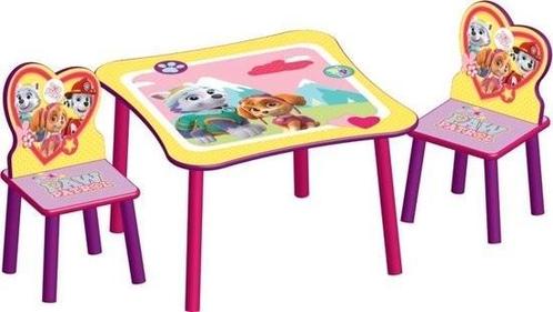 Paw patrol inrichting, Kinderen en Baby's, Kinderkamer | Tafels en Stoelen, Zo goed als nieuw, Tafel(s) en Stoel(en), Ophalen of Verzenden