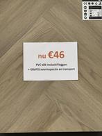 85 m2 restant PVC klik visgraat A kwaliteit - direct ophalen, Huis en Inrichting, Stoffering | Vloerbedekking, Ophalen, Nieuw