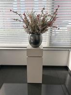 Bloemenzuil met pot en bloemen, Huis en Inrichting, Woonaccessoires | Zuilen en Pilaren, Ophalen of Verzenden, Zo goed als nieuw