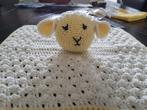 Set doekje speenkoord knuffeldoekje lammetje schaap tut , Ophalen of Verzenden, Nieuw, Kraamcadeau
