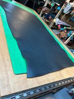 Zwarte kleur tuigleer 3-3,5 mm dikte half soepel, Zwart, Leer of Kunstleer, Ophalen of Verzenden, Zo goed als nieuw